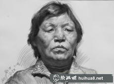 素描頭像《老人》