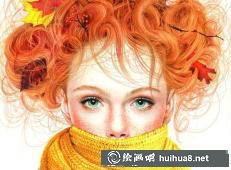 摩根·戴維森彩鉛畫作品11