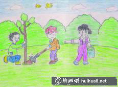 植樹節(jié)圖畫2