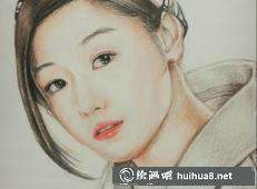 夕陽下的女孩