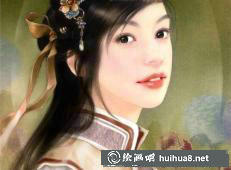 德珍手繪古裝美女高清圖片集 (45)