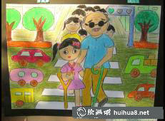 更多學(xué)雷鋒兒童繪畫作品
