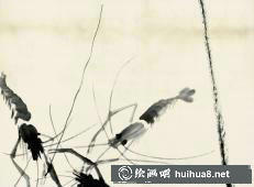 齊白石 魚(yú)蝦冊(cè)頁(yè) 畫(huà)面一