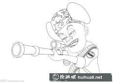 光頭強搞笑表情