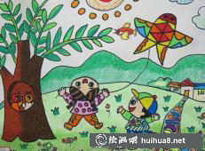 一年級(jí)學(xué)生春天圖畫6