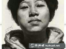 劉斌素描頭像1