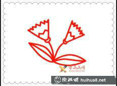 桃花簡(jiǎn)筆畫(huà)