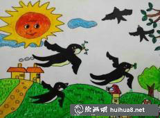 一年級(jí)學(xué)生春天圖畫2