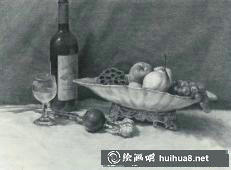 靜物素描作品