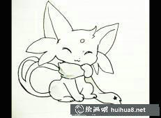 其他神奇寶貝簡筆畫圖片28