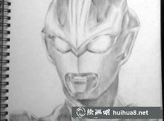 奧特曼素描畫圖片大全1.jpg