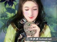 德珍手繪古裝美女高清圖片集 (48)