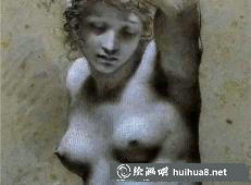 普呂東人體素描畫(huà)