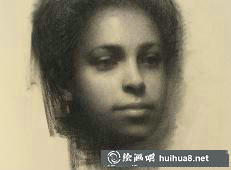 Susan lyon素描頭像作品6