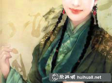 德珍手繪古裝美女高清圖片集 (25)