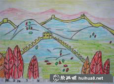 長城兒童畫
