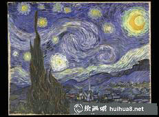 星夜 梵高 油畫.jpg