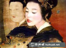 德珍手繪古裝美女高清圖片集 (54)