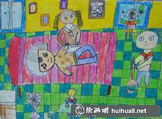 更多學(xué)雷鋒兒童繪畫作品