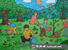 植樹節(jié)圖畫21