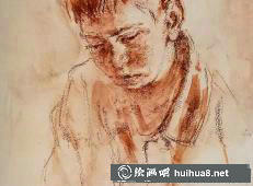 尤里?卡留塔人物速寫素描作品之十九
