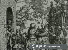 丟勒素描速寫作品四十六