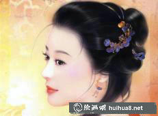 德珍手繪古裝美女高清圖片集 (34)