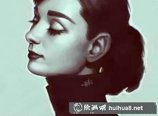 奧黛麗赫本素描畫 (37)