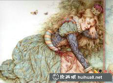Yvonne Gilbert 彩色鉛筆作品4