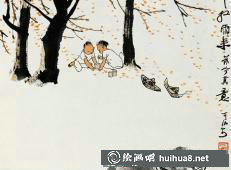 李可染花鳥畫