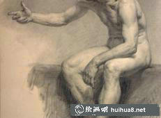 列賓學(xué)院素描頭像70