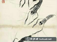 齊白石 魚蝦冊頁