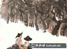 李可染山水畫