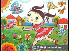一年級(jí)學(xué)生春天圖畫1