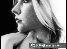 艾薇兒素描畫7
