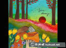 三八婦女節(jié)兒童水彩畫作品22