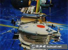 太空探險(xiǎn)科幻畫(huà)