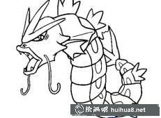 其他神奇寶貝簡筆畫圖片6