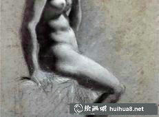 普呂東人體素描畫(huà)