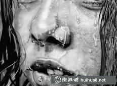 超現(xiàn)實(shí)主義畫(huà)家Paul的素描作品《夢(mèng)境的碎片》
