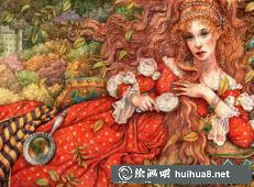 Yvonne Gilbert 彩色鉛筆作品16