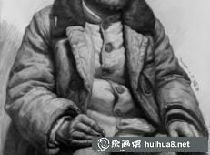 素描頭像《男孩》