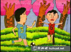 足球兒童畫24