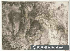 倫勃朗素描高清圖片集 (3)