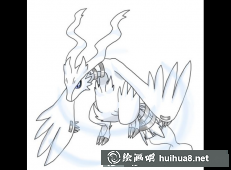 其他神奇寶貝簡筆畫圖片19