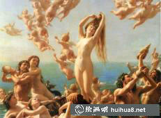 《玩耍的孩子》油畫(huà)