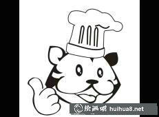 老虎簡(jiǎn)筆畫(huà)圖片8