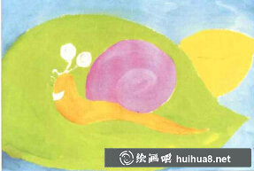 蝸牛繪畫(huà)步驟2