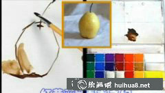 水粉畫(huà)教程梨畫(huà)法詳解
