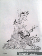 白描觀音普渡眾生
